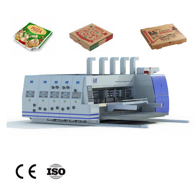 maszyna do druku na tekturze falistej, tektura falista 4-kolorowa drukarka i sloter i wykrawarka rotacyjna
