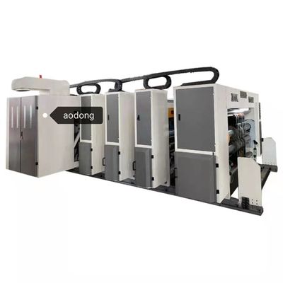 Automatyczna maszyna do sztancowania o dużej prędkości z automatycznym drukowaniem fleksograficznym typu z podawaniem krawędzi ołowianej