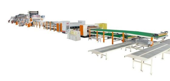 3-warstwowa 5-warstwowa maszyna do produkcji pudeł kartonowych, automatyczna fabryka tektury falistej