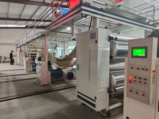 Maszyna do produkcji tektury falistej o dużej prędkości 1800 mm, wielowarstwowa 220 V
