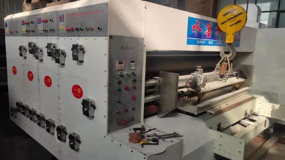 Maszyna do bezciśnieniowej drukarki kartonowej 440V Servo System podawania papieru z wiodącymi krawędziami