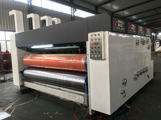 Flexo Printing Automatyczna maszyna do produkcji pudeł z tektury falistej 380 V