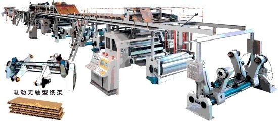5-warstwowe maszyny do produkcji pudeł z tektury falistej 2000 220v